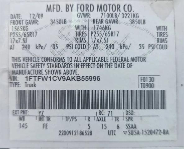 2010 Ford F-150 XLT