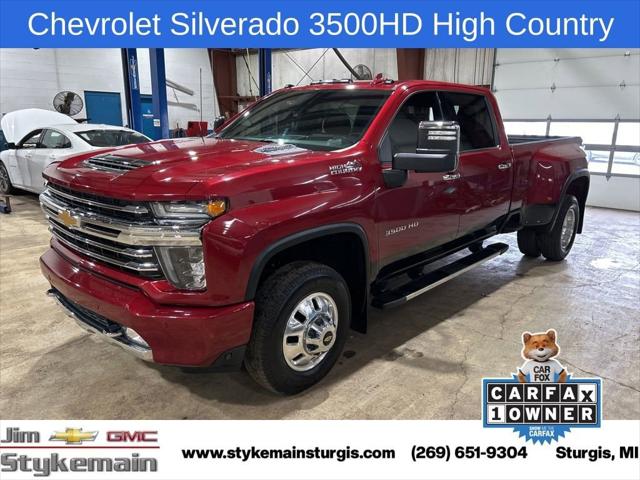 2020 Chevrolet Silverado 3500HD 4WD Crew Cab Long Bed High Country for sale in Sturgis, MI
