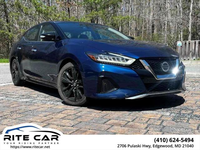 2021 Nissan Maxima SV Xtronic CVT for sale in Edgewood, MD