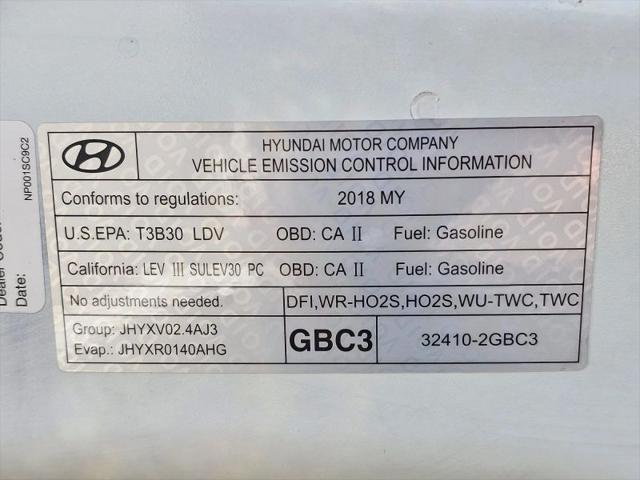 2018 Hyundai Sonata SE