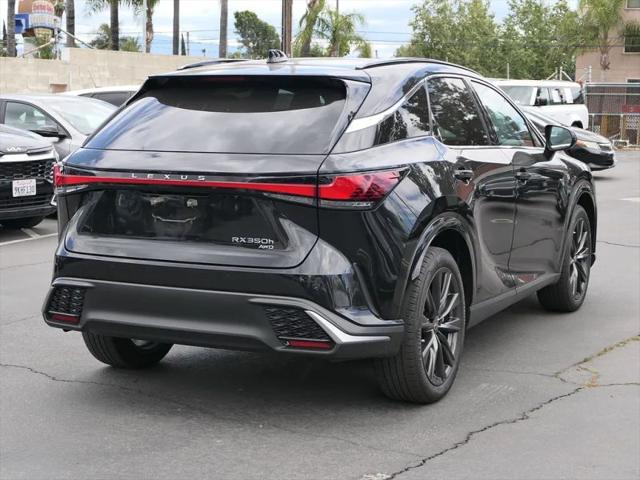 2025 Lexus RX 350 F SPORT Design