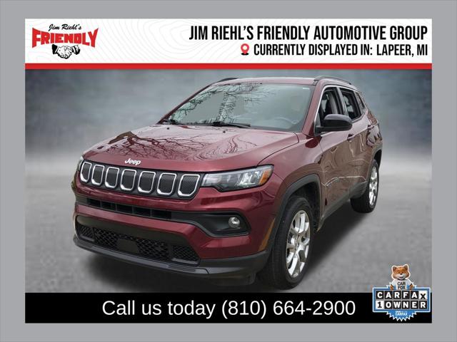 2022 Jeep Compass Latitude Lux 4x4 for sale in Lapeer, MI