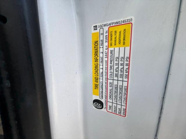 2021 Chevrolet Express Cargo Van RWD 2500 Regular Wheelbase WT