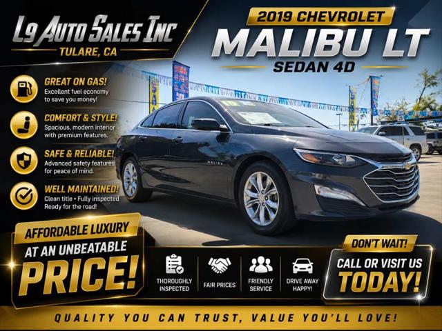 2019 Chevrolet Malibu LT for sale in Tulare, CA