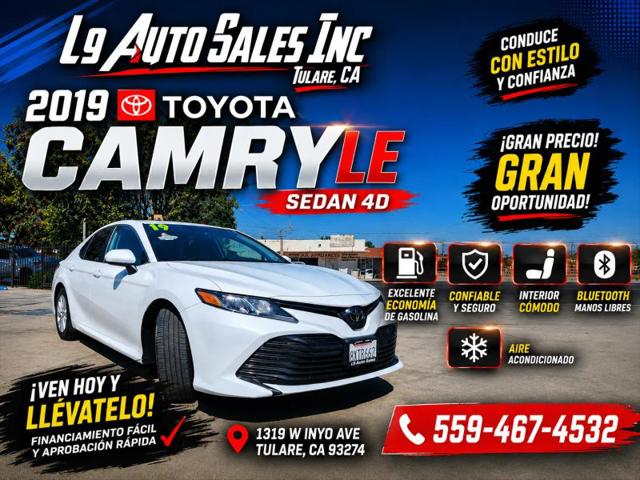 2019 Toyota Camry LE for sale in Tulare, CA