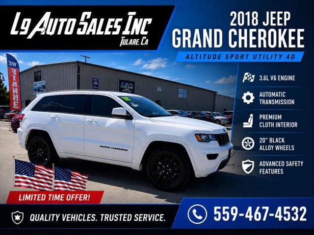 2018 Jeep Grand Cherokee Altitude 4x4 for sale in Tulare, CA