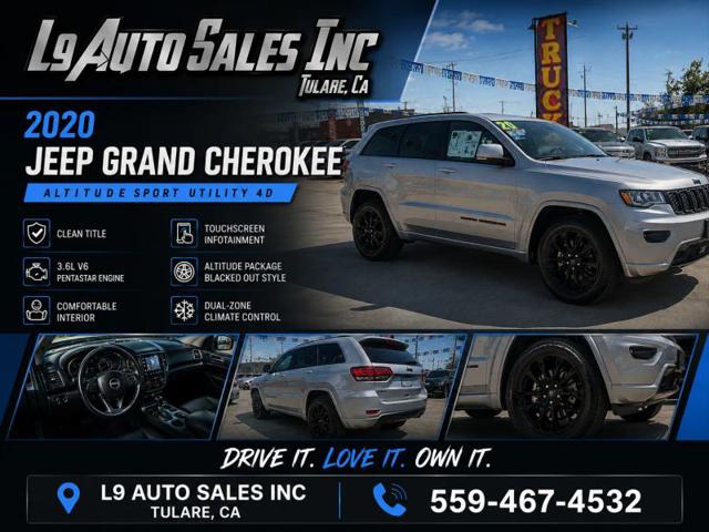 2020 Jeep Grand Cherokee Altitude 4x2 for sale in Tulare, CA