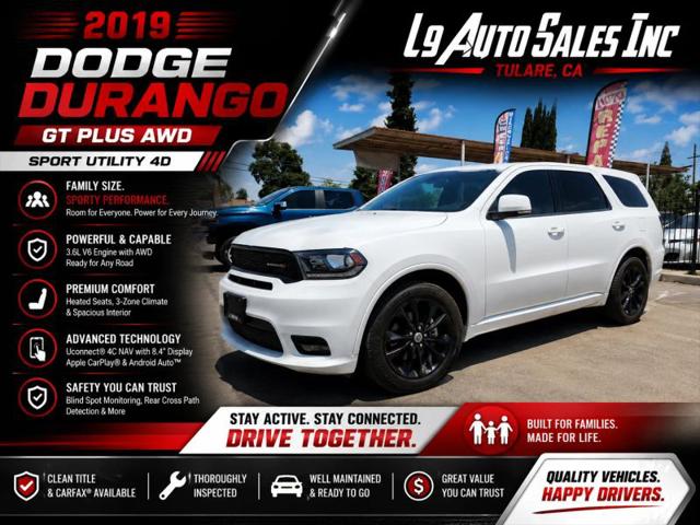 2019 Dodge Durango GT Plus RWD for sale in Tulare, CA