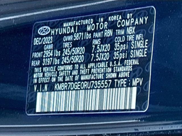 2024 Hyundai Palisade Calligraphy