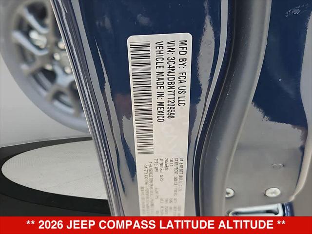2026 Jeep Compass Latitude Altitude