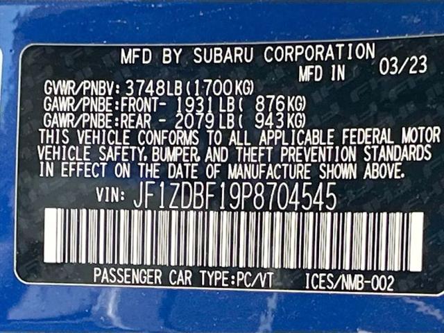 2023 Subaru BRZ Limited