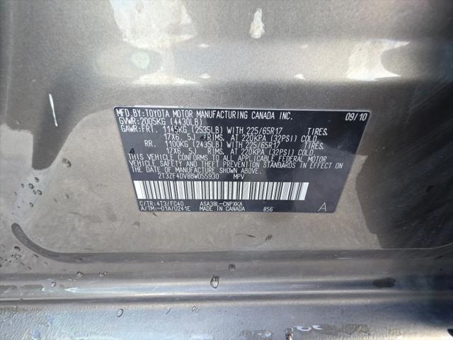 2011 Toyota RAV4 Base