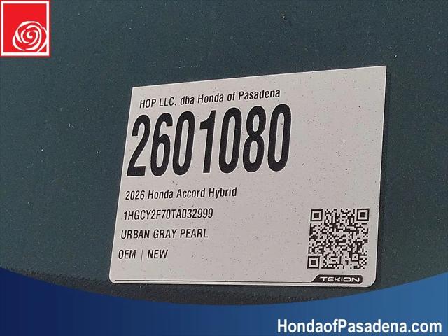 2026 Honda Accord Sedan Sport-L