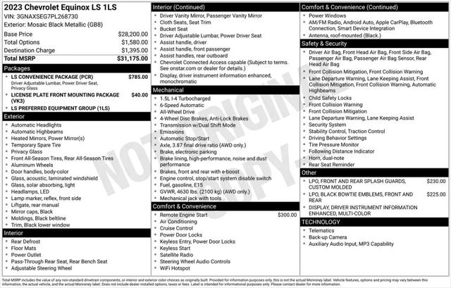2023 Chevrolet Equinox AWD LS