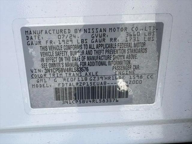 2024 Nissan Kicks S Xtronic CVT