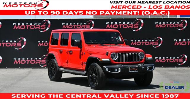 2025 Jeep Wrangler 4xe Sahara 4xe for sale in Los Banos, CA