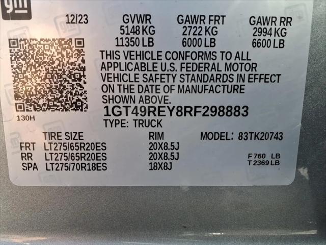 2024 GMC Sierra 2500HD 4WD Crew Cab Standard Bed Denali