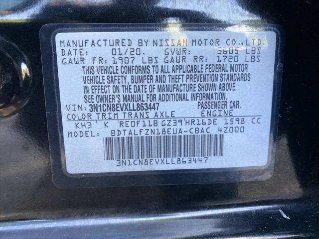 2020 Nissan Versa SV Xtronic CVT