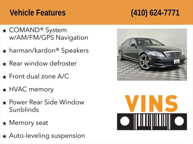 2011 Mercedes-Benz S 550 4MATIC