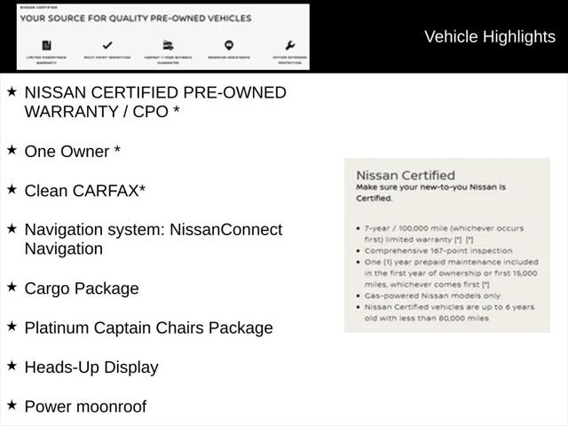 2023 Nissan Pathfinder Platinum 4WD