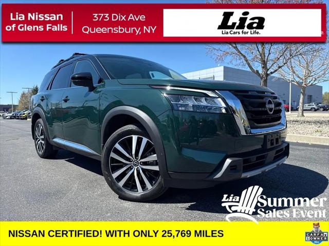 2023 Nissan Pathfinder Platinum 4WD for sale in Queensbury, NY