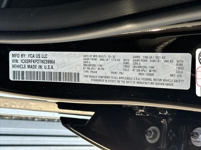 2026 Ram 1500 Tungsten Crew Cab 4x4 5'7" Box