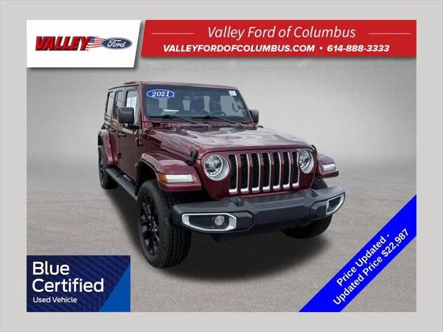 2021 Jeep Wrangler 4xe Unlimited Sahara 4x4 for sale near Columbus, OH