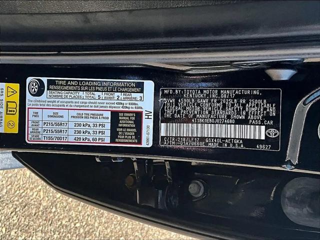 2018 Toyota Avalon XLE