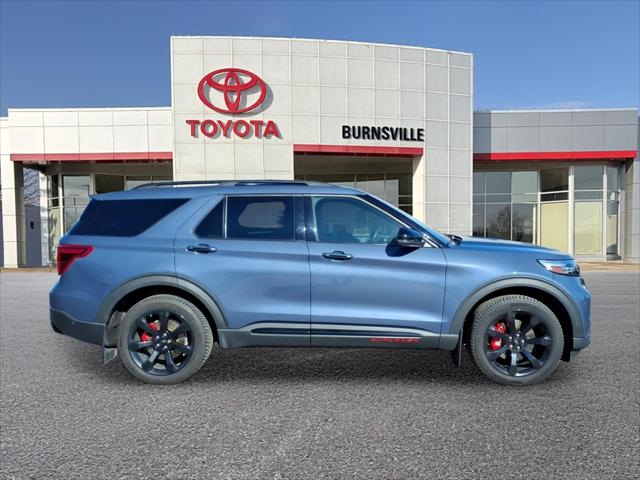 Used 2021 Ford Explorer ST with VIN 1FM5K8GC5MGC07913 for sale in Burnsville, Minnesota