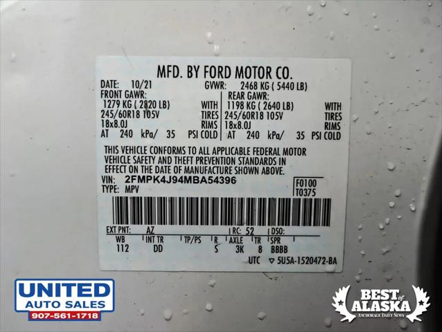 2021 Ford Edge SEL