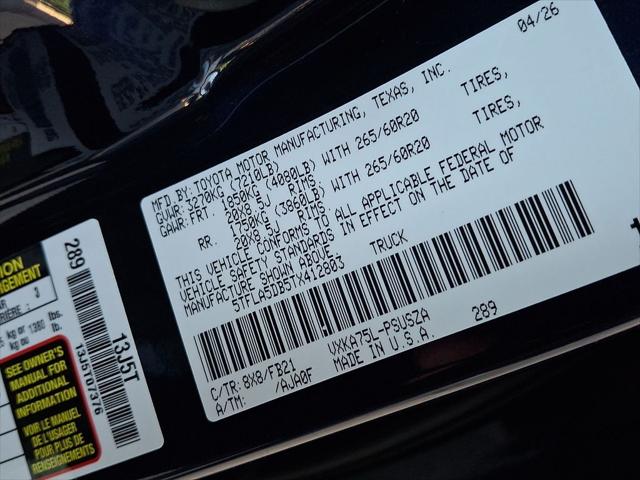 2026 Toyota Tundra SR5 CrewMax 5.5' Bed