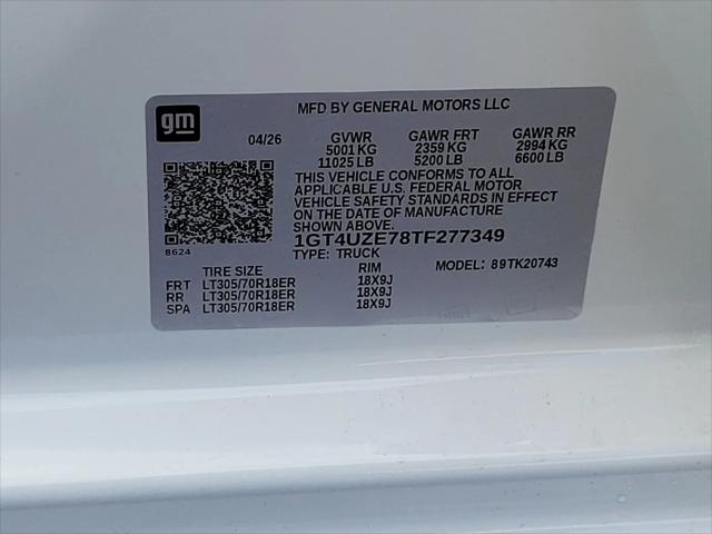 2026 GMC Sierra 2500HD Crew Cab, Standard Bed, AT4X, 4WD