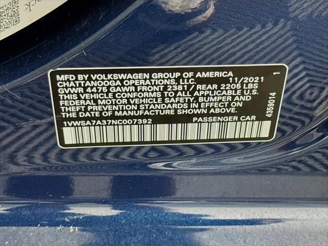 2022 Volkswagen Passat 2.0T SE