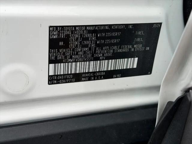 2024 Toyota RAV4 Hybrid LE