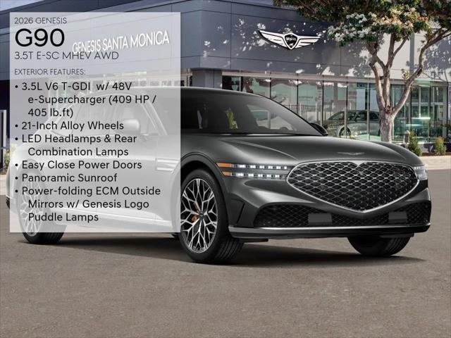 2026 Genesis G90 3.5T E-SC MHEV AWD
