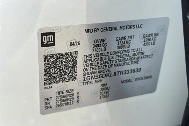 2026 Chevrolet Suburban Z71, 4WD
