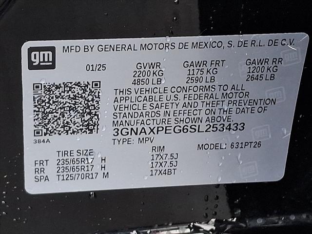 2025 Chevrolet Equinox AWD LT