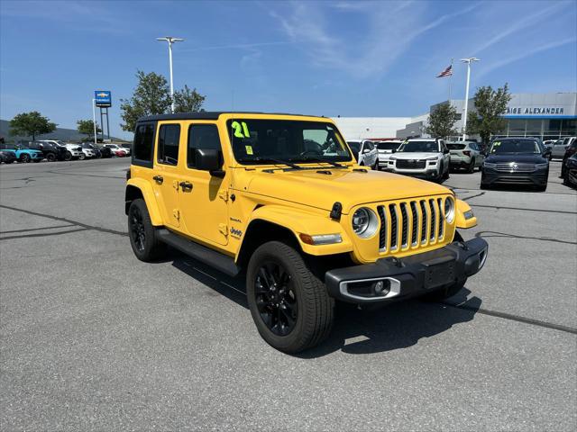 2021 Jeep Wrangler 4xe Unlimited Sahara 4x4 for sale in Muncy, PA