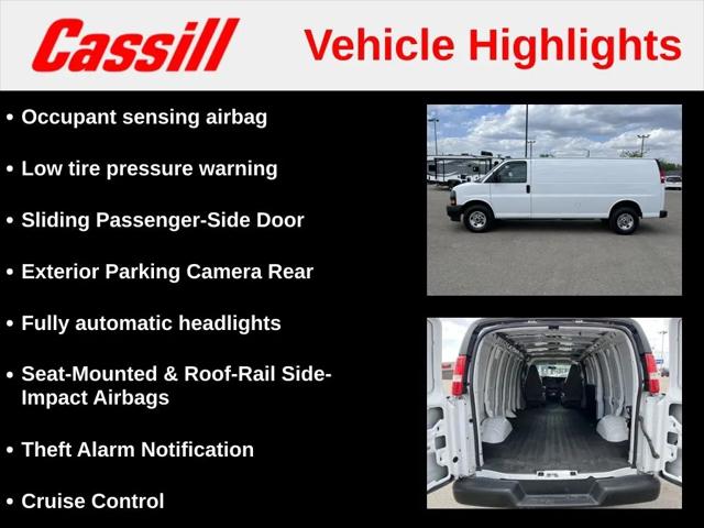 2023 GMC Savana Cargo RWD 2500 Extended Wheelbase Work Van