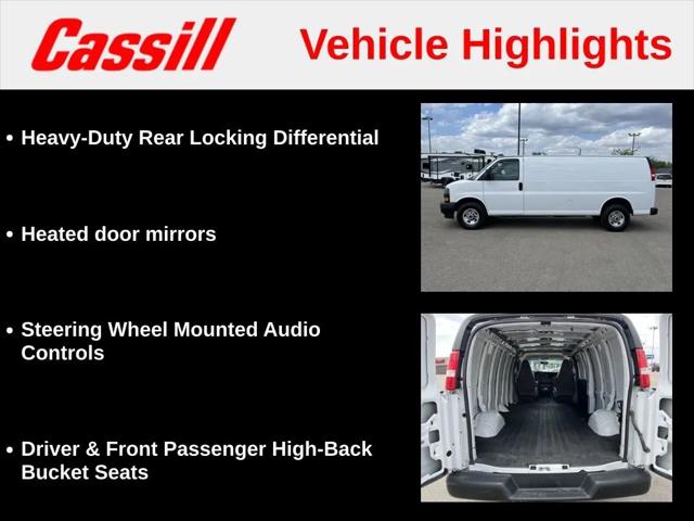 2023 GMC Savana Cargo RWD 2500 Extended Wheelbase Work Van