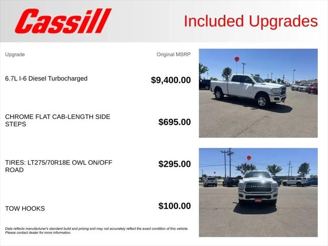 2021 Jeep Ram 2500 Big Horn Crew Cab 4x4 6'4" Box