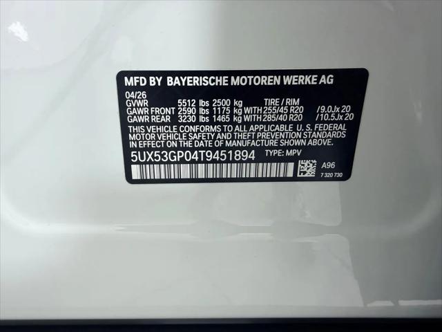 2026 BMW X3 30 xDrive