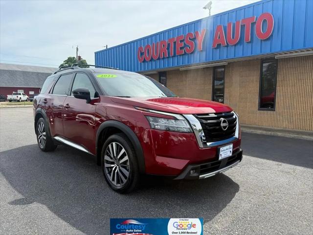 2022 Nissan Pathfinder Platinum 4WD for sale in Chesapeake, VA