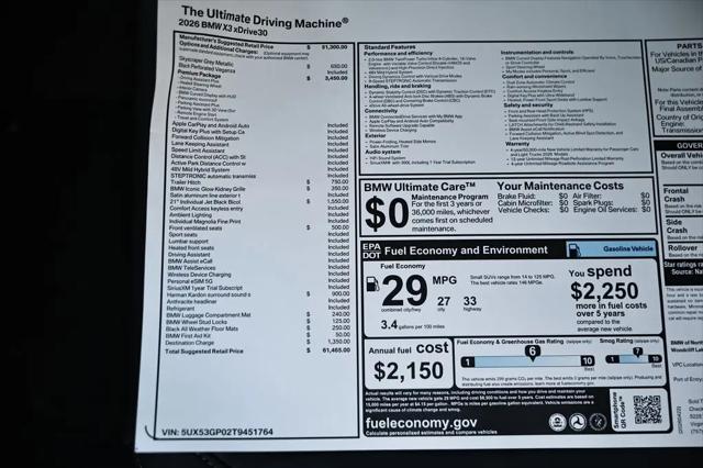 2026 BMW X3 30 xDrive