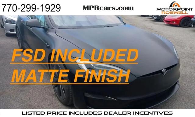 2022 Tesla Model S Plaid Tri Motor All-Wheel Drive for sale in Roswell, GA