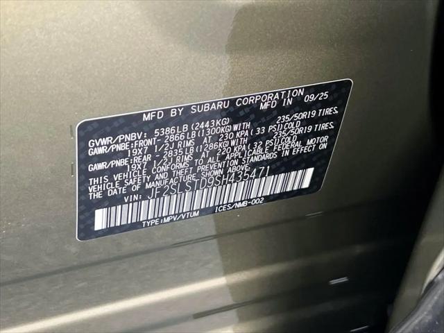2025 Subaru Forester Touring Hybrid
