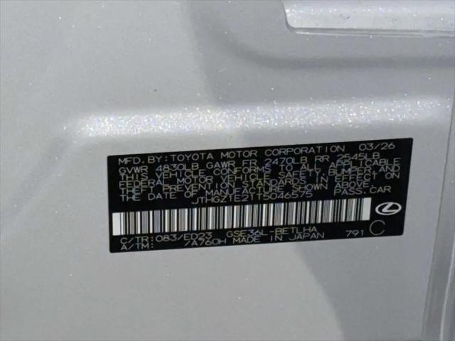 2026 Lexus IS 350 F SPORT