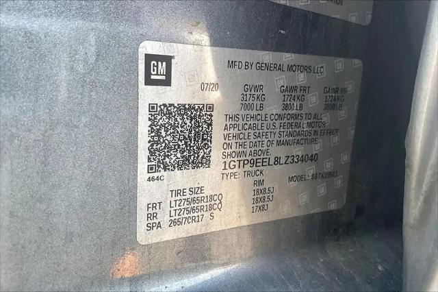 2020 GMC Sierra 1500 4WD Crew Cab Short Box AT4