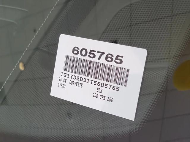 2026 Chevrolet Corvette Z06 Coupe, 1LZ, RWD