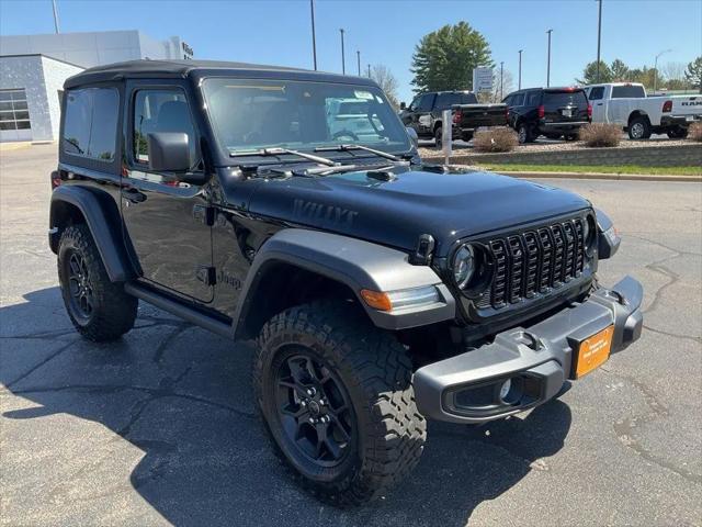 2025 Jeep Wrangler 2-Door Willys 4x4 for sale in Merrill, WI